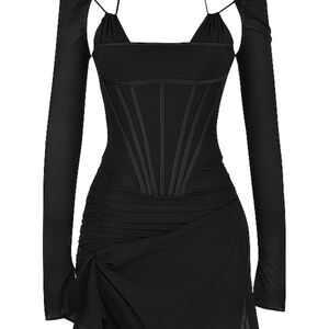HOUSE OF CB Gianna real silk dress